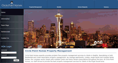 Desktop Screenshot of circlepointhomes.com